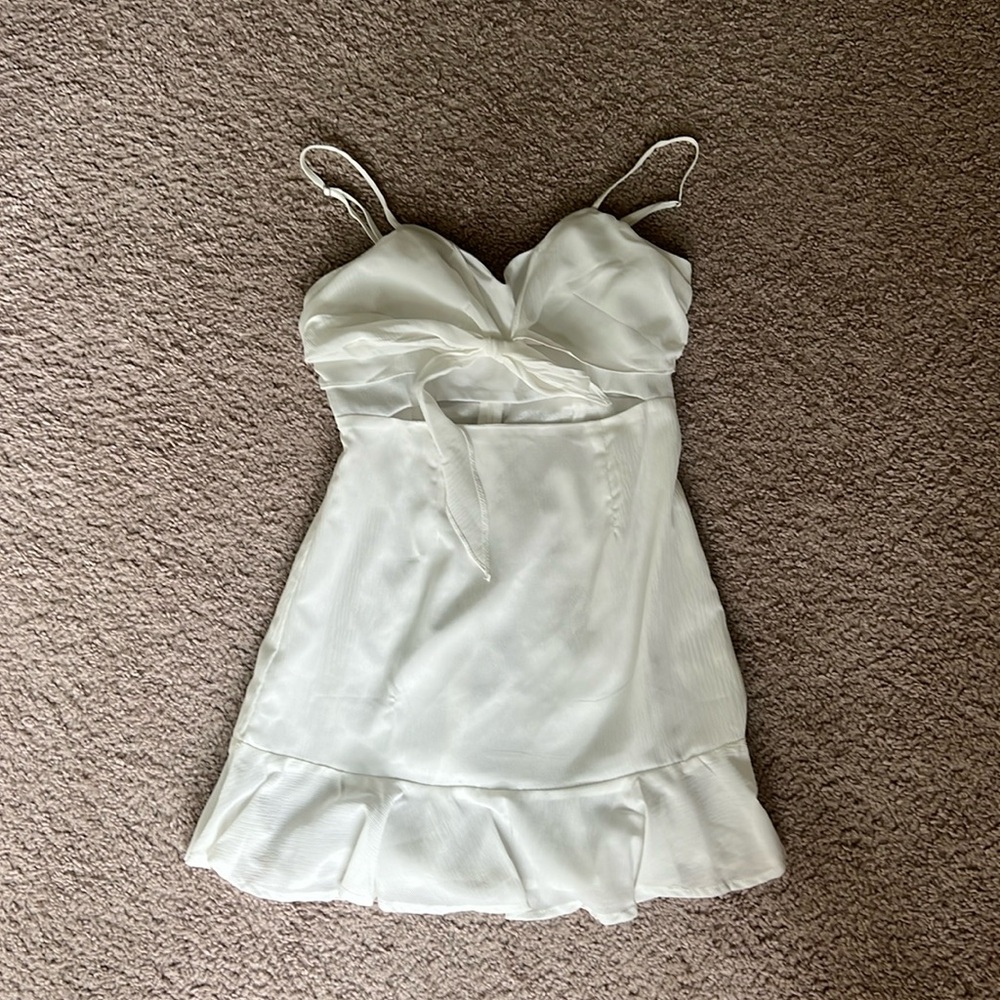 White summer dress